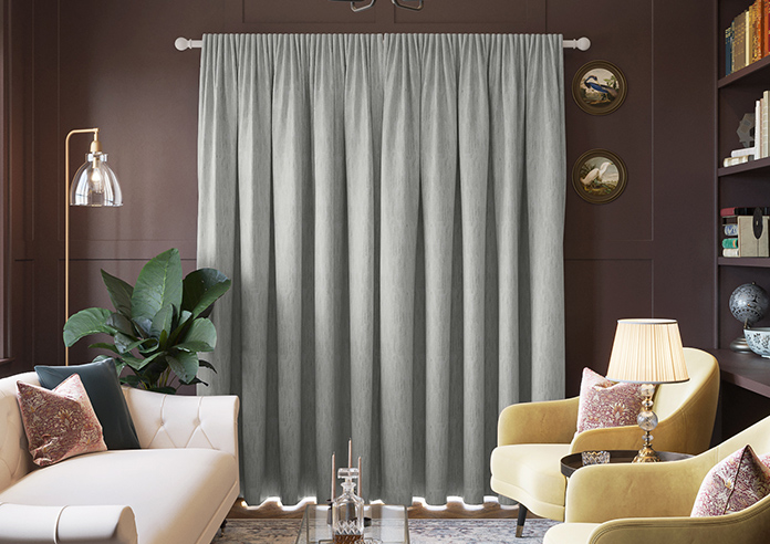 Culross (Blackout), Speckled Grey - Made to Measure Curtains - Image 7